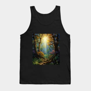 Radiant Forest Pathway Tank Top